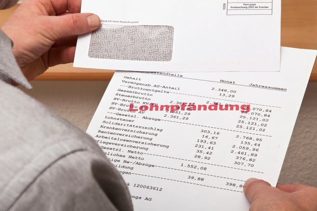 Lohnpfändung